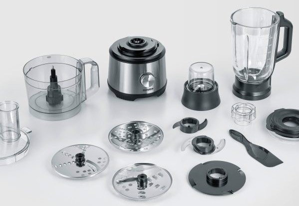 Severin KM3892 Robot de cocina multifunción - 1200 W - Acero inoxidable y negro - Batidora 1,5 L - 2 Velocidades + Pulso Severin KM3892 Robot de cocina multifunción - 1200 W - Acero inoxidable y negro - Batidora 1,5 L - 2 Velocidades + Pulso
