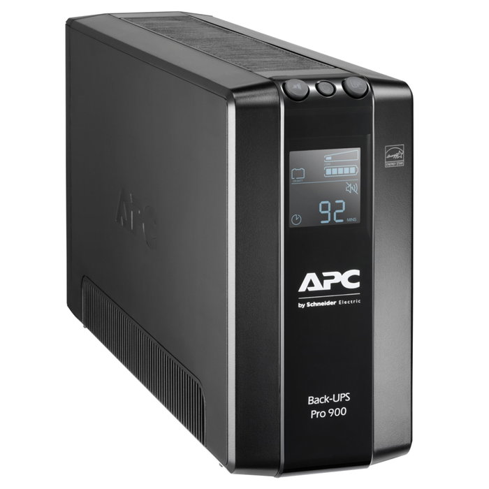 APC Back-UPS Pro BR900MI 900VA 540W, 6 salidas AC, Negro