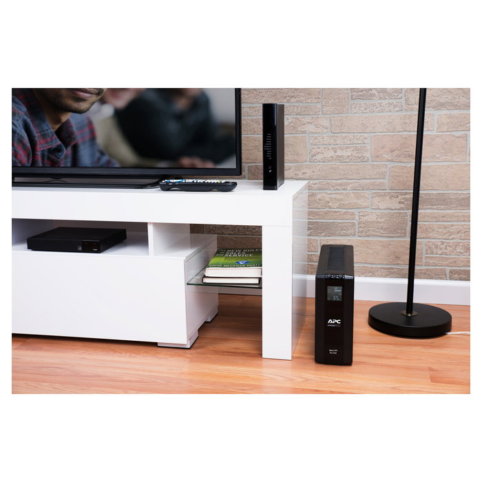 APC Back-UPS Pro BR900MI SAI 900VA / 540W Regulador Voltaje AVR USB Torre Negro