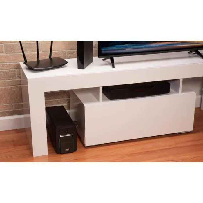 APC Back-UPS 950VA - SAI, UPS o Regulador de Voltaje 950VA/520W, 230V, 4 Salidas, USB, Negro