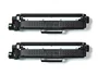Brother Pack de 2 Cartuchos de Tóner Negro TN247BKTWIN Larga Duración
