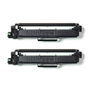 Brother Pack de 2 Cartuchos de Tóner Negro TN247BKTWIN Larga Duración