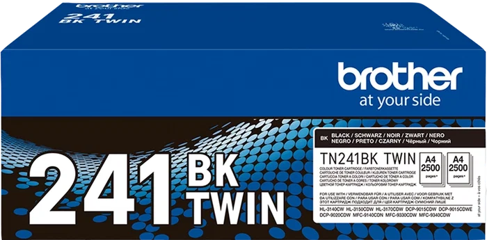 Brother TN241BKTWIN Multipack Negro Brother TN241BKTWIN Multipack Negro