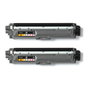Brother TN241BKTWIN Pack de 2 Cartuchos de Tóner Negro Original