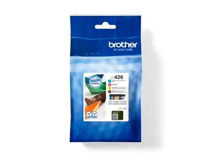 Brother LC426VAL Multipack de 4 Cartuchos de Tinta (BK/C/M/Y) Original Brother LC426VAL Multipack de 4 Cartuchos de Tinta (BK/C/M/Y) Original