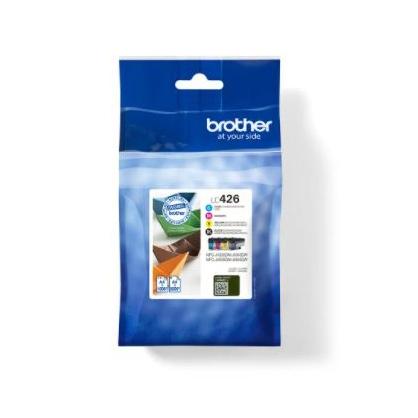 Brother LC426VAL Multipack de 4 Cartuchos de Tinta (BK/C/M/Y) Original Brother LC426VAL Multipack de 4 Cartuchos de Tinta (BK/C/M/Y) Original