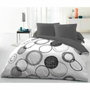 Home Linge Passion Audace Funda Nórdica de Microfibra, Gris Claro, 220 x 240 cm