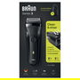 Braun Series 3 301s Máquina de Afeitar Eléctrica con Recortadora, 2 SensoFoil, Negro, Lavable, A Prueba de Agua, Batería Recargable