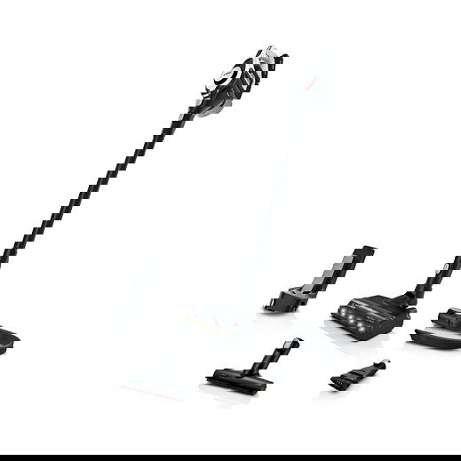 Bosch BBS8214 Aspiradora Escoba 2 en 1 Sin Bolsa Serie 8, Color Blanco, Batería 18V 65min, Para Suelo Duro y Alfombra con Cepillo LED y Mango Electrónico Bosch BBS8214 Aspiradora Escoba 2 en 1 Sin Bolsa Serie 8, Color Blanco, Batería 18V 65min, Para Suelo Duro y Alfombra con Cepillo LED y Mango Electrónico