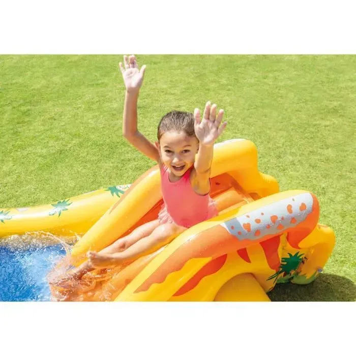 INTEX Piscina Inflable para Niños Dinosaurio Acuático 249 x 191 x 109 cm