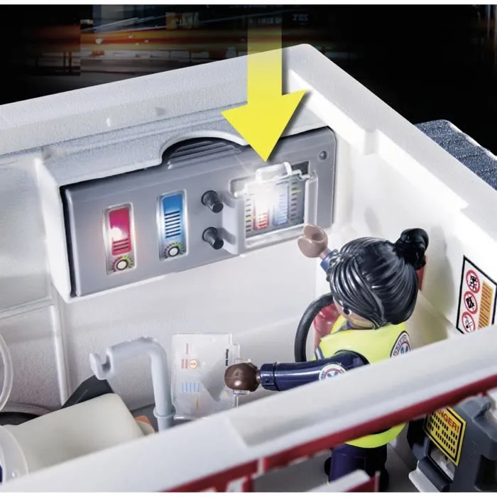 PLAYMOBIL Vehículo de Rescate: US Ambulance 70936