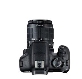 Canon EOS 2000D con objetivo EF-S 18-55mm IS II