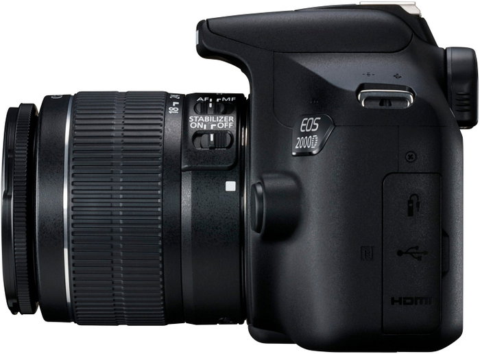 Canon EOS 2000D con Objetivo EF-S 18-55mm IS II