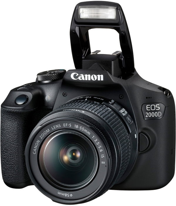 Canon EOS 2000D con Objetivo EF-S 18-55mm IS II