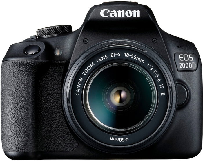 Canon EOS 2000D con Objetivo EF-S 18-55mm IS II