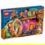 LEGO City 60303 Pista Acrobática con Doble Rizo, Set de Construcción de Pista de Acrobacias para Niños y Niñas +7 Años, 598 Piezas