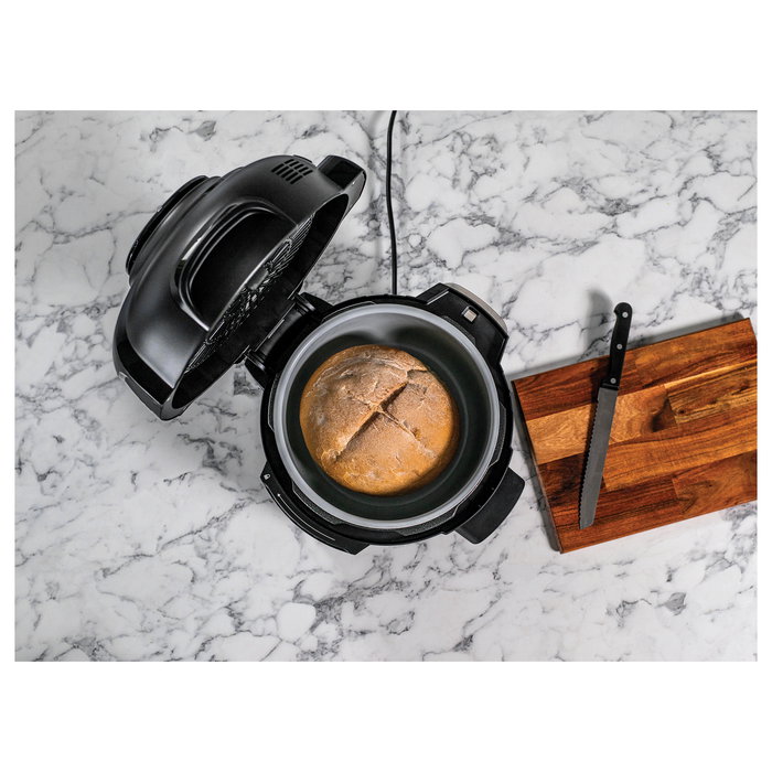 Ninja Foodi OP100EU Multikocher 6 en 1, 4.7L, 1460W, Negro, Olla a Presión, Cocina al Vapor, Freidora, Horno, Recalentar