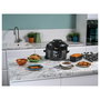 Ninja Foodi OP100EU Multikocher 6 en 1, 4.7L, 1460W, Negro, Olla a Presión, Cocina al Vapor, Freidora, Horno, Recalentar