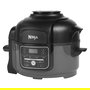 Ninja Foodi OP100EU Multikocher 6 en 1, 4.7L, 1460W, Negro, Olla a Presión, Cocina al Vapor, Freidora, Horno, Recalentar