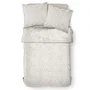 Today Juego de Ropa de Cama para 2 Personas - 260 x 240 cm - 100% Algodón - Estampado Étnico Beige