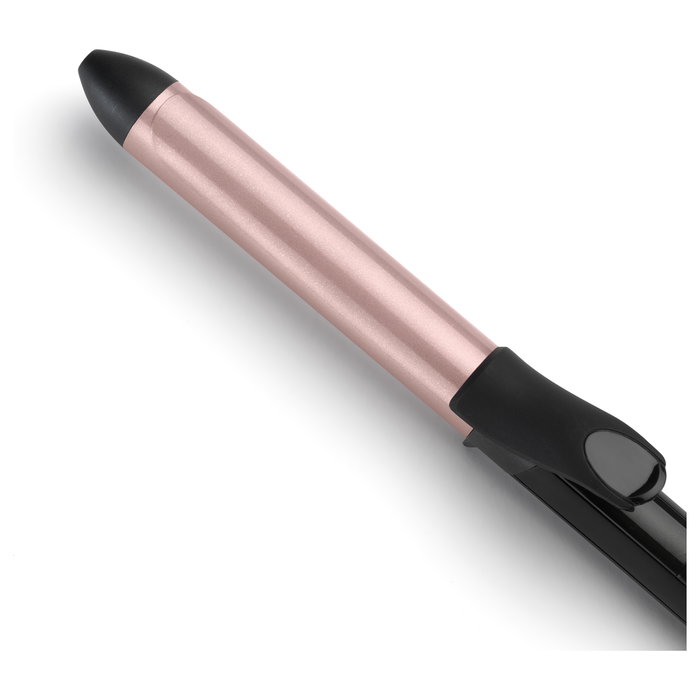 BaByliss C451E Rizador de Pelo 25mm Calor Cerámico 160-210°C Negro y Oro Rosado BaByliss C451E Rizador de Pelo 25mm Calor Cerámico 160-210°C Negro y Oro Rosado