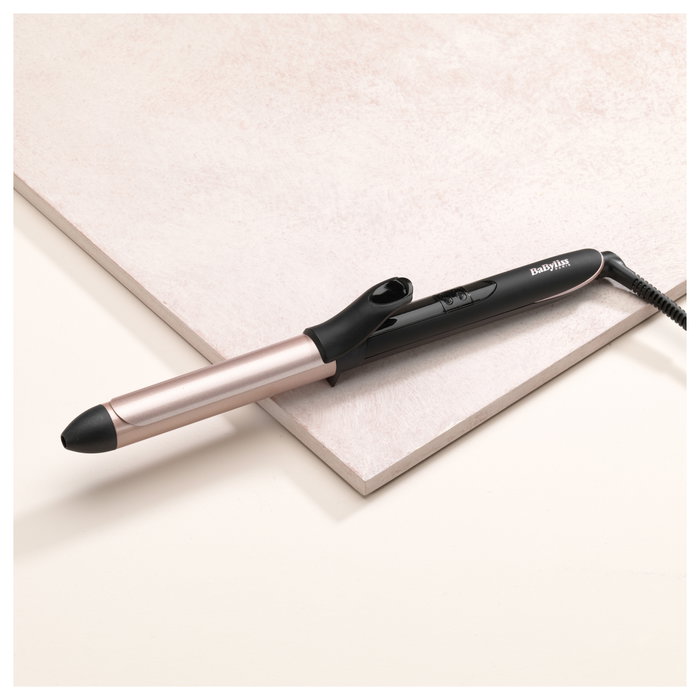 BaByliss C451E Rizador de Pelo 25mm Calor Cerámico 160-210°C Negro y Oro Rosado BaByliss C451E Rizador de Pelo 25mm Calor Cerámico 160-210°C Negro y Oro Rosado
