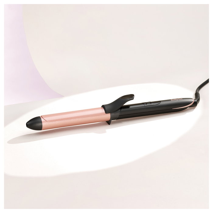 BaByliss C451E Rizador de Pelo 25mm Calor Cerámico 160-210°C Negro y Oro Rosado BaByliss C451E Rizador de Pelo 25mm Calor Cerámico 160-210°C Negro y Oro Rosado
