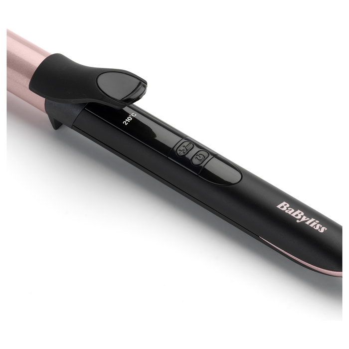 BaByliss C451E Rizador de Pelo 25mm Calor Cerámico 160-210°C Negro y Oro Rosado BaByliss C451E Rizador de Pelo 25mm Calor Cerámico 160-210°C Negro y Oro Rosado