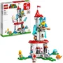 LEGO 71407 Super Mario The Frozen Tower y Peach Cat Costume Expansion Set, Building Set, Toad Minifigure, Castle F