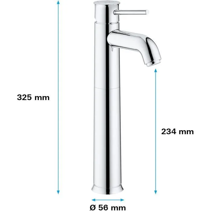 Grohe Mezclador monomando de lavabo Talla XL Grohe Mezclador monomando de lavabo Talla XL
