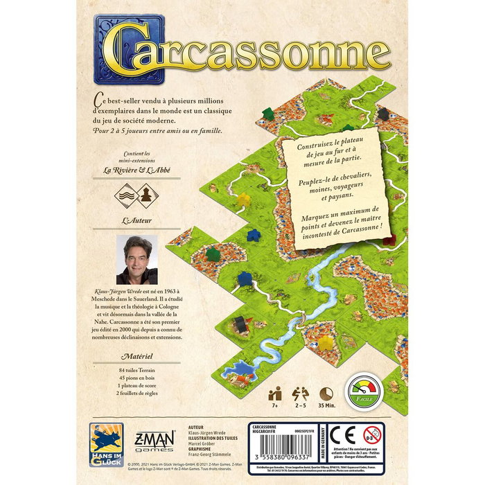 Juego de Mesa Asmodee Carcassonne