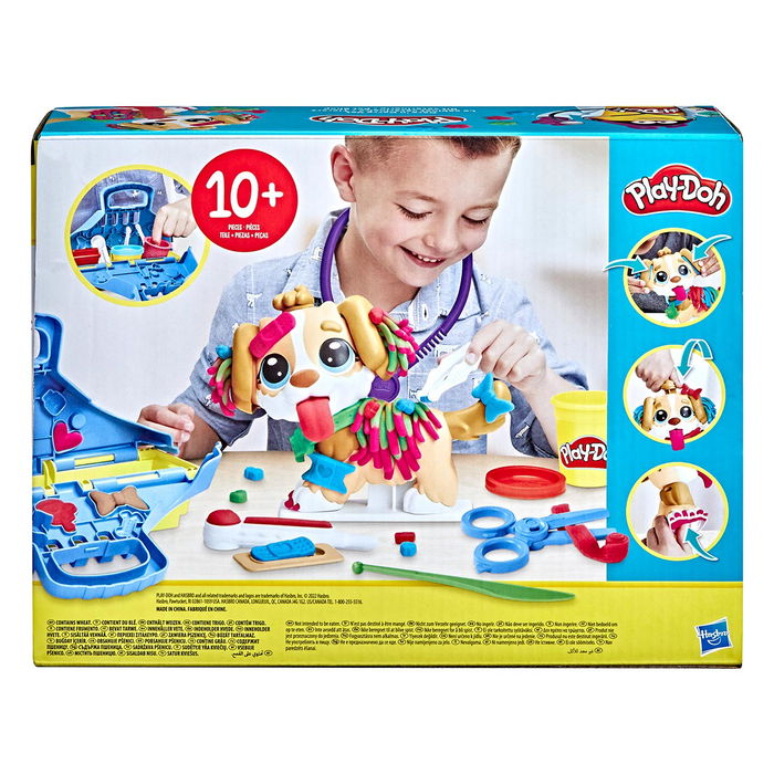 Play-Doh Kit Veterinario F3639 Juguete de Plastilina para Niños +3 Años para Jugar a Ser Veterinario