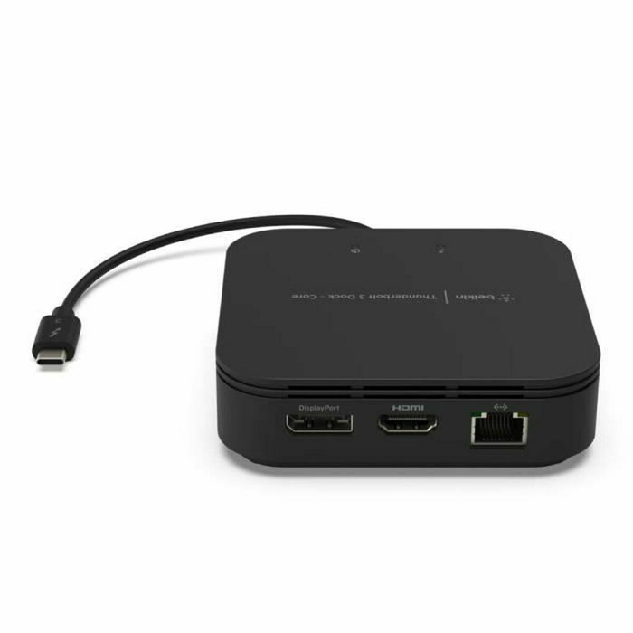 Belkin Core Estación de Conexión Thunderbolt 3 con HDMI, DisplayPort y Puerto de Red 1GbE