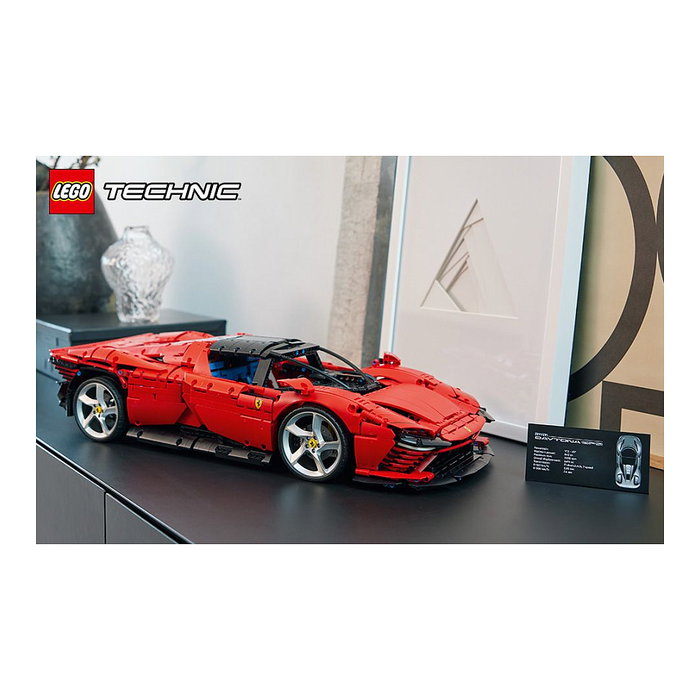 LEGO Technic Ferrari Daytona SP3 42143 Juego Construcción 3778 Piezas