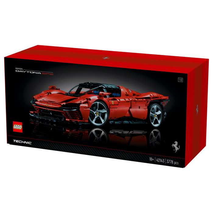LEGO Technic Ferrari Daytona SP3 42143 Juego Construcción 3778 Piezas