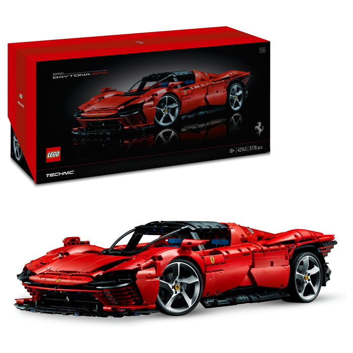LEGO Technic Ferrari Daytona SP3 42143 Juego Construcción 3778 Piezas