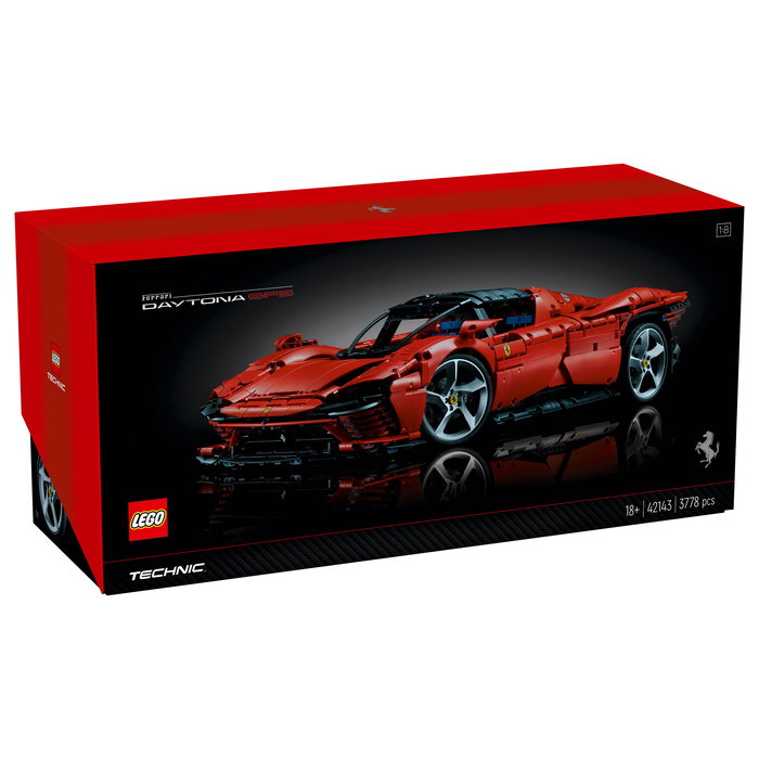 LEGO Technic Ferrari Daytona SP3 42143 Juego Construcción 3778 Piezas
