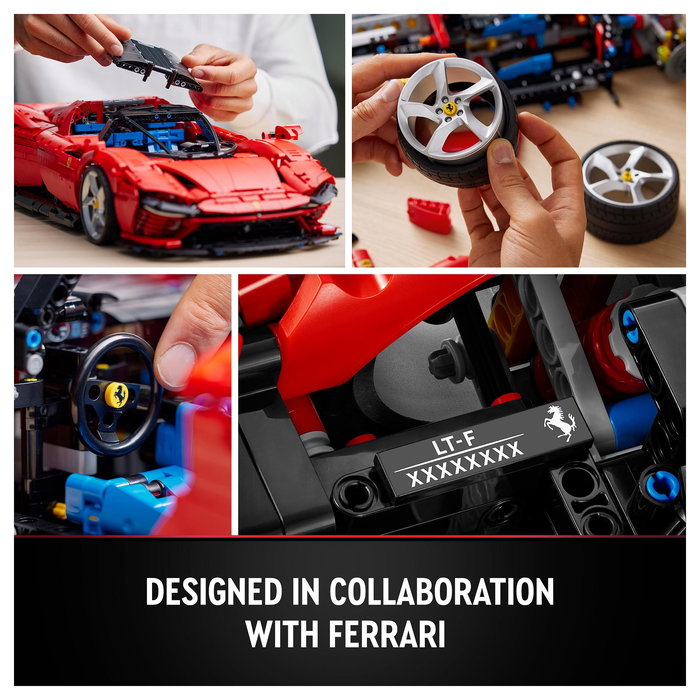 LEGO Technic Ferrari Daytona SP3 42143 Juego Construcción 3778 Piezas