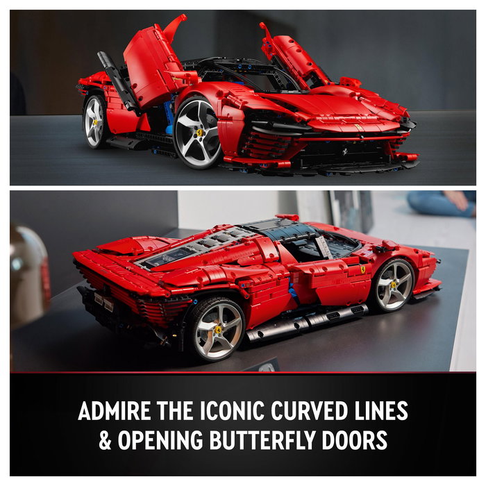 LEGO Technic Ferrari Daytona SP3 42143 Juego Construcción 3778 Piezas