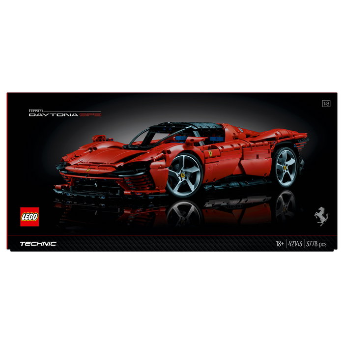 LEGO Technic Ferrari Daytona SP3 42143 Juego Construcción 3778 Piezas