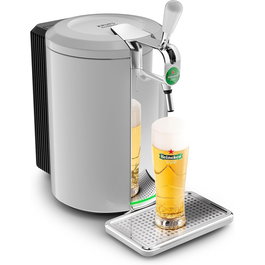 Dispensador de Cerveza Refrigerante Krups VB452E10 Gris Acero
