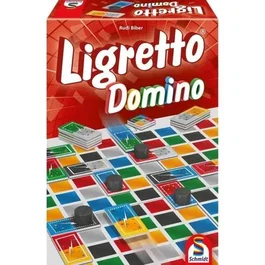 Schmidt Spiele Ligretto Domino Juego de mesa rápido, cartas en tablero, multijugador