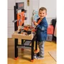 Smoby Banco de Trabajo BLACK+DECKER Bricolaje para Niños, Estación Central de Herramientas Completa y Equipada