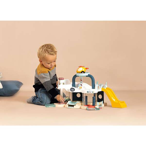 Smoby Garaje Infantil con Actividades 56x32x29cm, Edad Mínima 18 Meses, Plástico Smoby Garaje Infantil con Actividades 56x32x29cm, Edad Mínima 18 Meses, Plástico