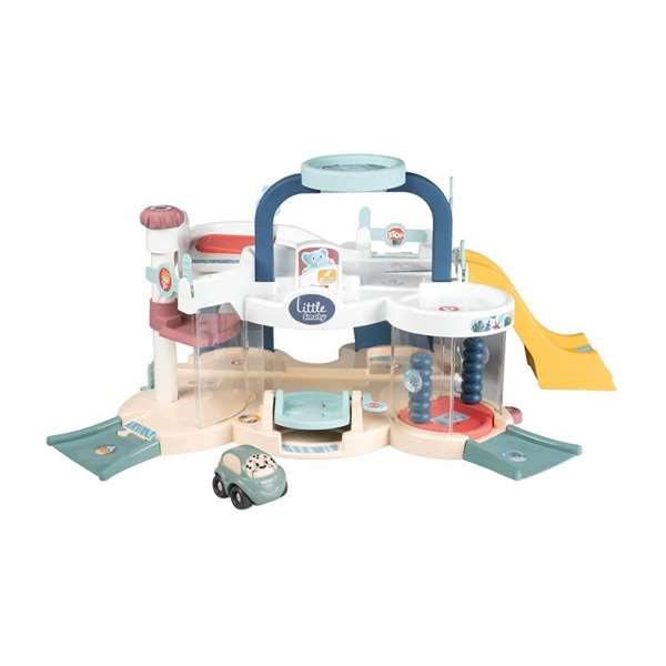 Smoby Garaje Infantil con Actividades 56x32x29cm, Edad Mínima 18 Meses, Plástico Smoby Garaje Infantil con Actividades 56x32x29cm, Edad Mínima 18 Meses, Plástico