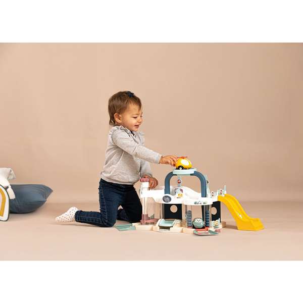 Smoby Garaje Infantil con Actividades 56x32x29cm, Edad Mínima 18 Meses, Plástico Smoby Garaje Infantil con Actividades 56x32x29cm, Edad Mínima 18 Meses, Plástico