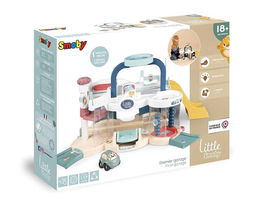 Smoby Garaje Infantil con Actividades 56x32x29cm, Edad Mínima 18 Meses, Plástico