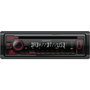 Kenwood KDC-BT450DAB - Autorradio 1 DIN con Bluetooth 4.2, USB, DAB+, CD, Pantalla Táctil LCD y Control para iPod, Negro