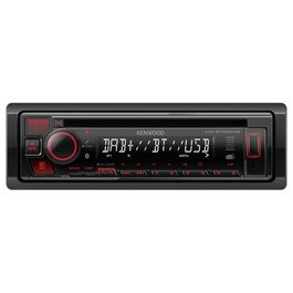 Kenwood KDC-BT450DAB receptor de medios para coche Negro 1 DIN