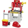 Ecoiffier Super Pack Mecánico - Banco de Trabajo, Carretilla y Casco - A partir de 18 meses